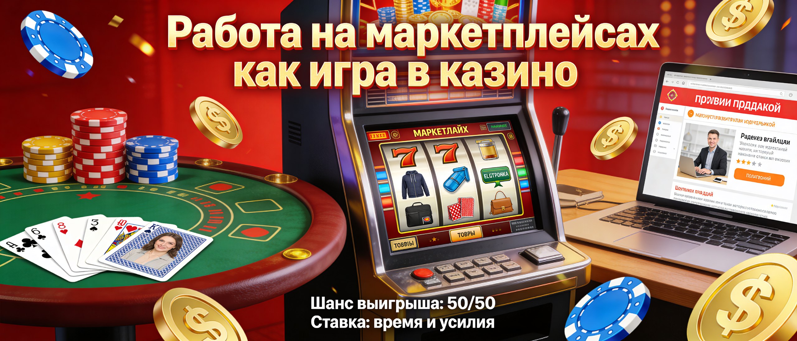 Маркетплейсы-это казино?
