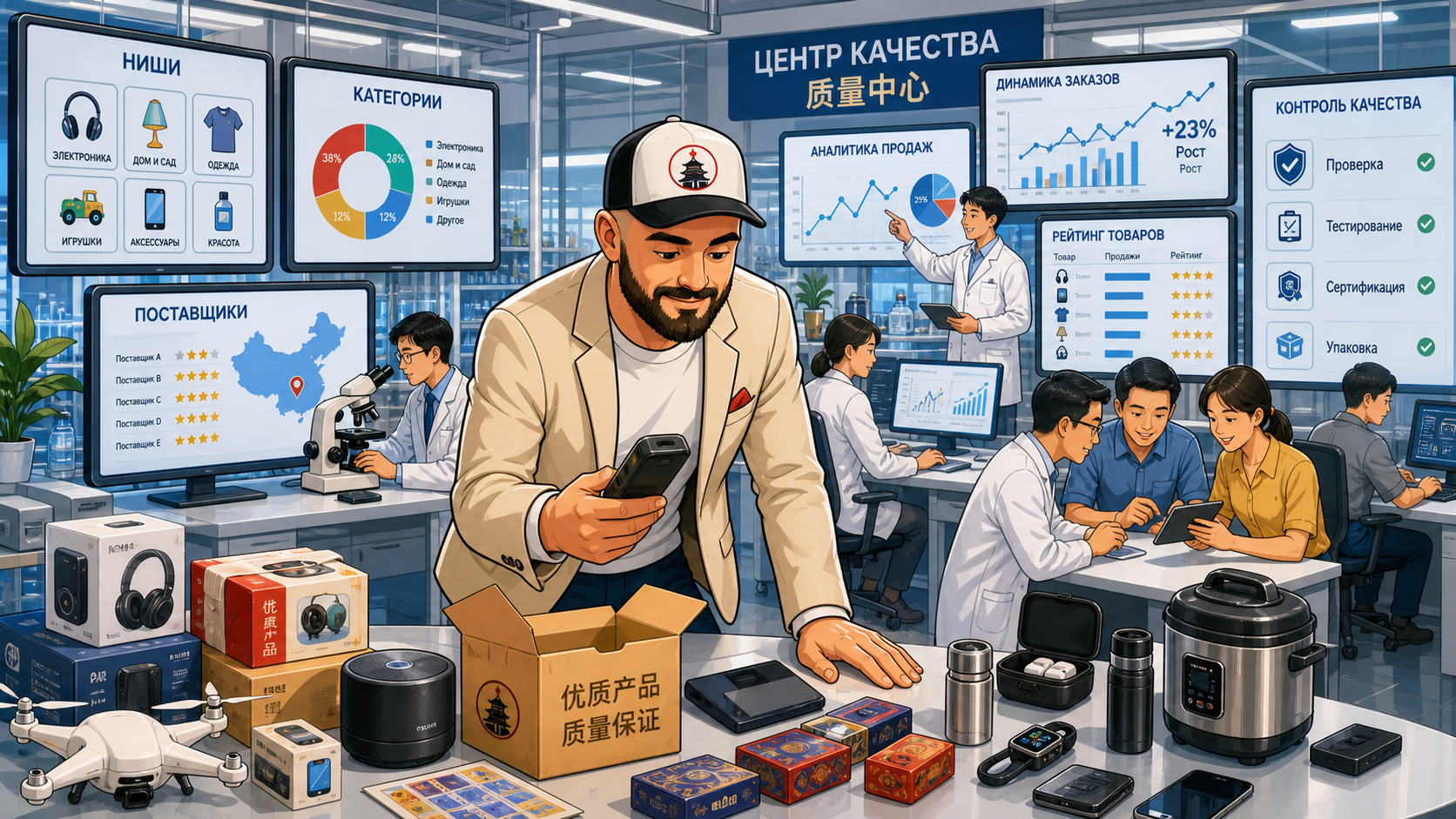 Что сегодня везут из Китая в Россию: топ категорий с цифрами и моим взглядом на ниши