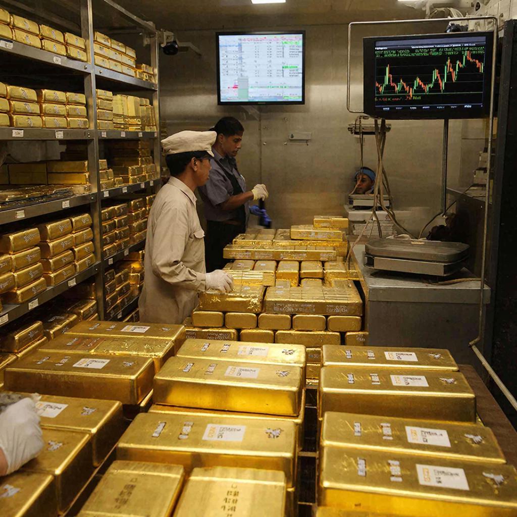 Золото дорожает: активы российских банков в драгметаллах увеличились вдвое