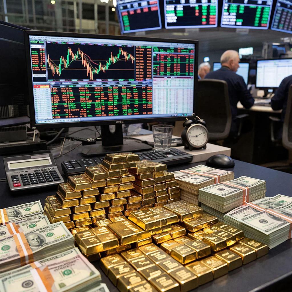 Золото бьет рекорды: цены взлетели до отметки 5300 долларов за унцию