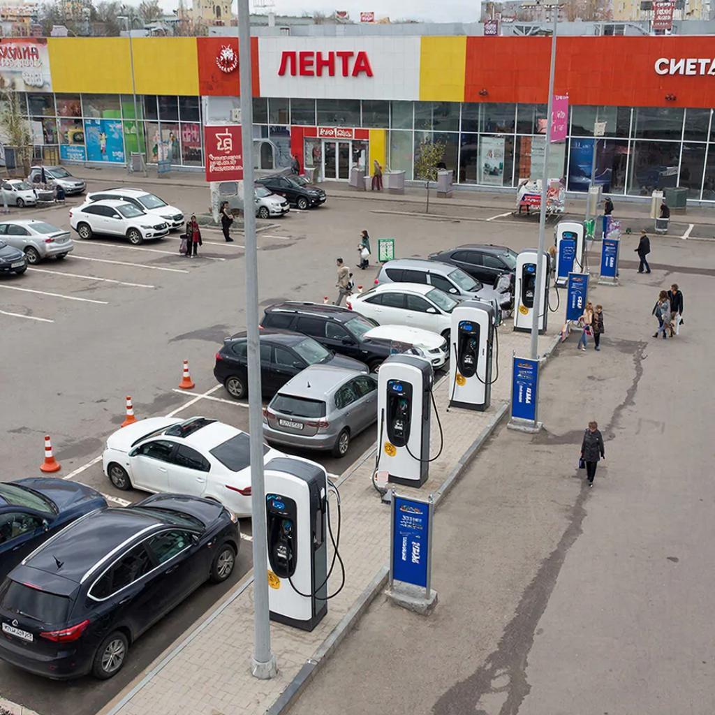 Электрозаправки от «Ленты»: сеть расширяется дальше