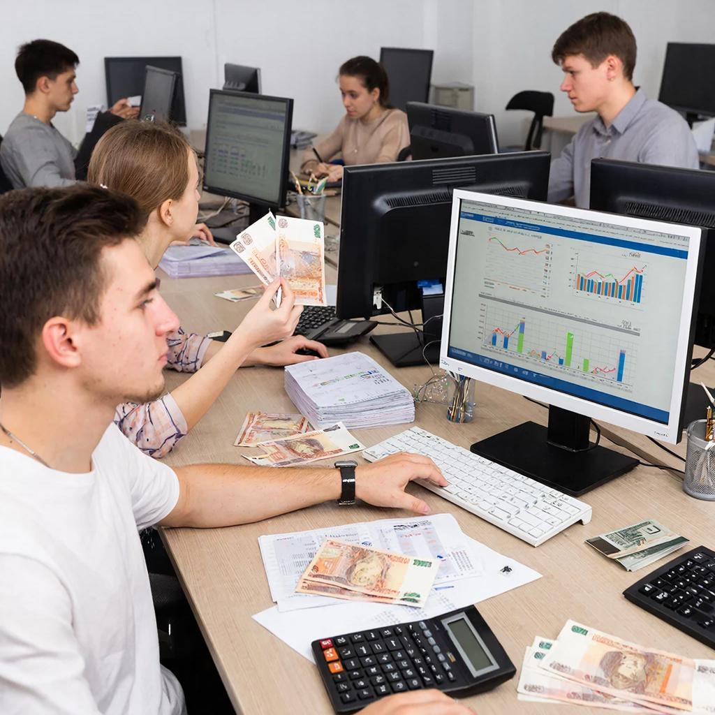 Шестая часть россиян получает зарплату свыше ста тысяч рублей ежемесячно