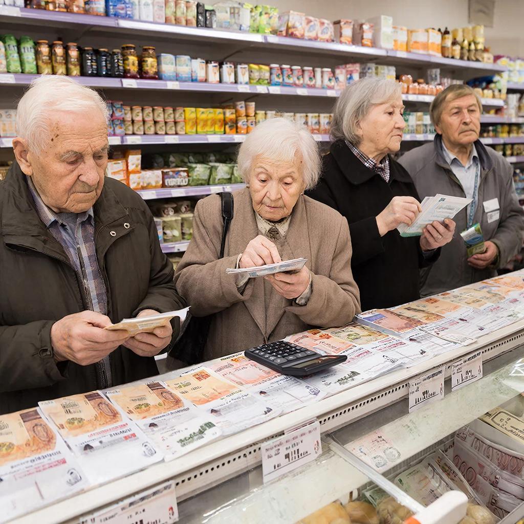 Пенсия работающих пенсионеров отстала от роста цен за последние годы