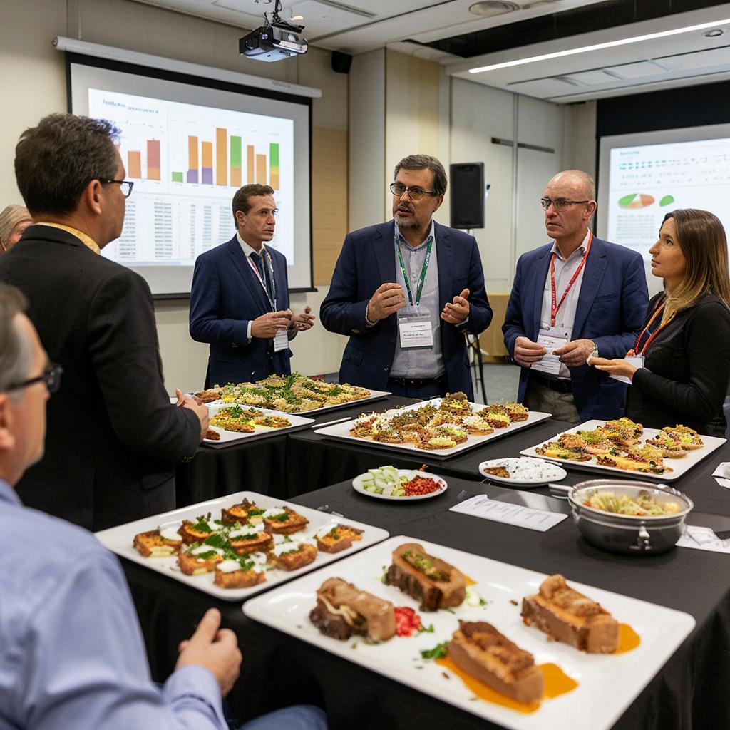 Готовая еда — подросток среди продуктов питания