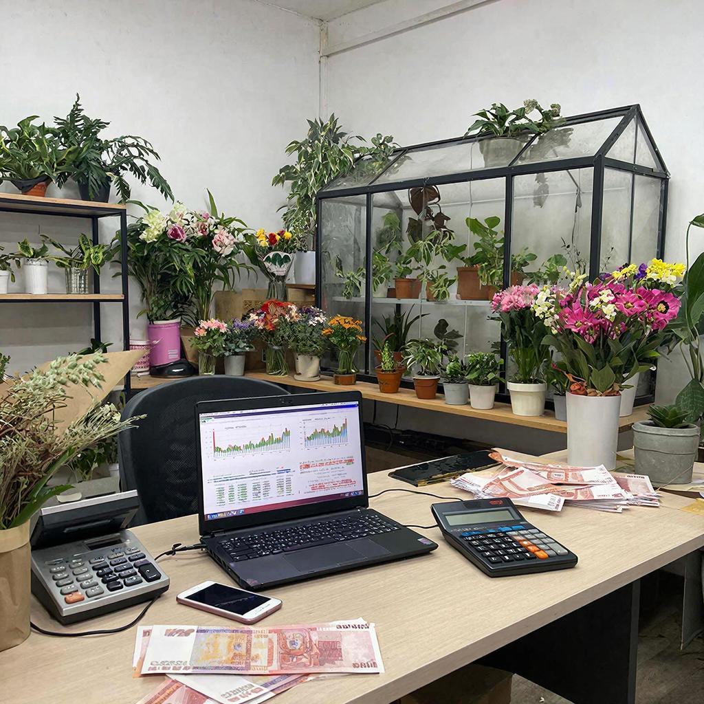 Зарабатываем до 40 тысяч рублей в месяц на доставке домашних цветов