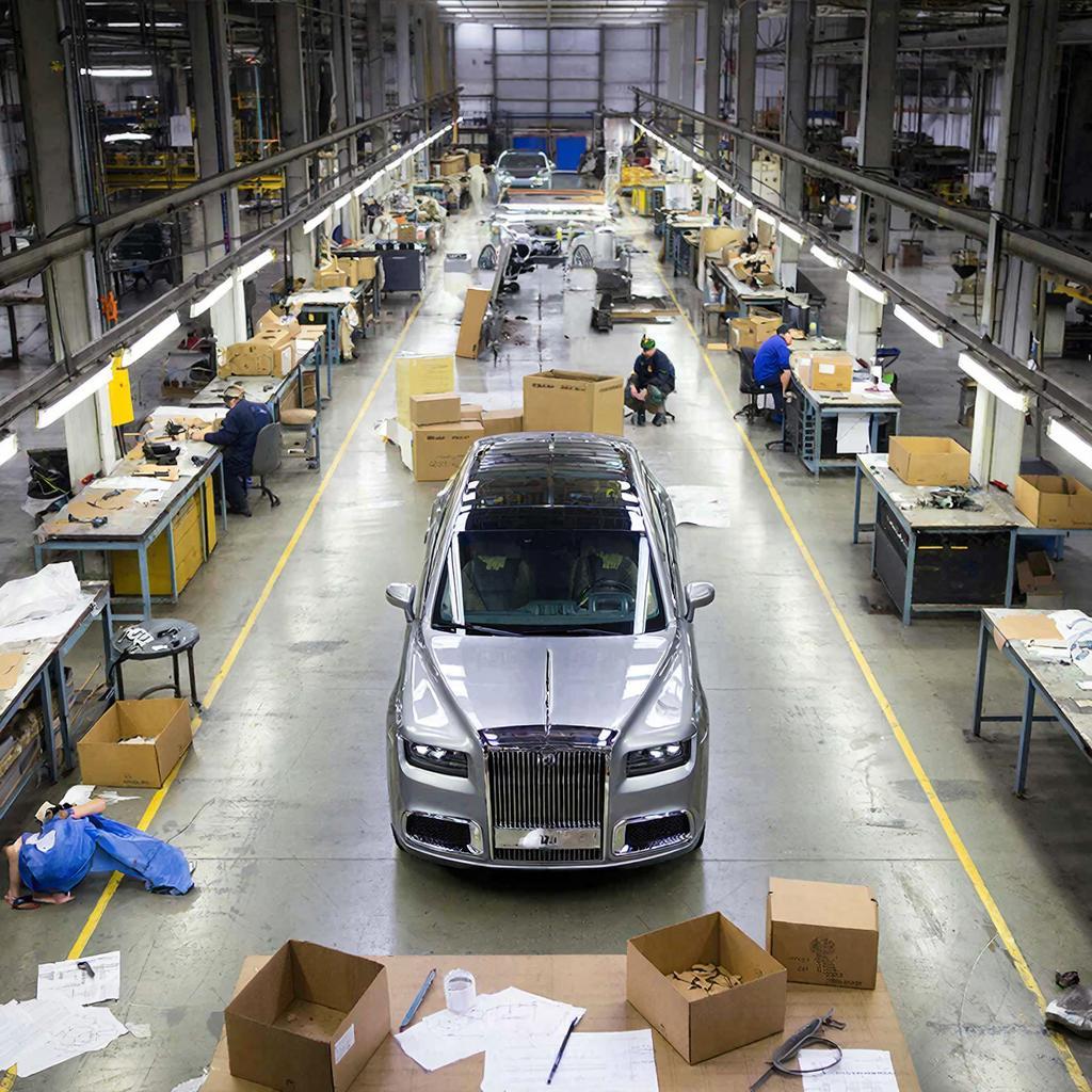 Производство лимузинов Aurus приостановлено из-за отсутствия спроса