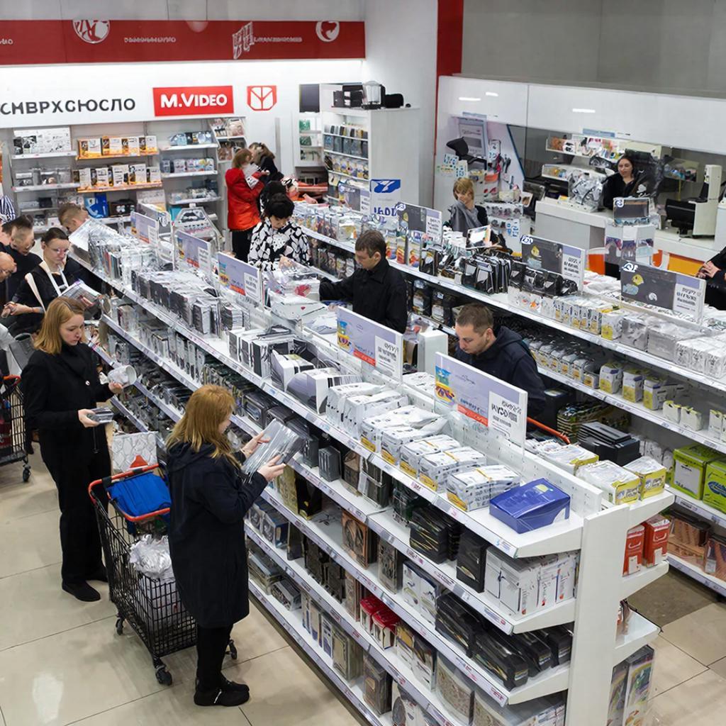 Вторая белорусская витрина товаров появилась в М.видео