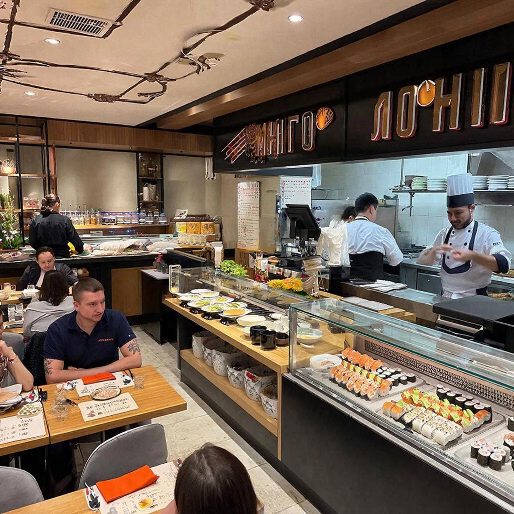 Ресторан сети «Много лосося» открылся в центре Москвы