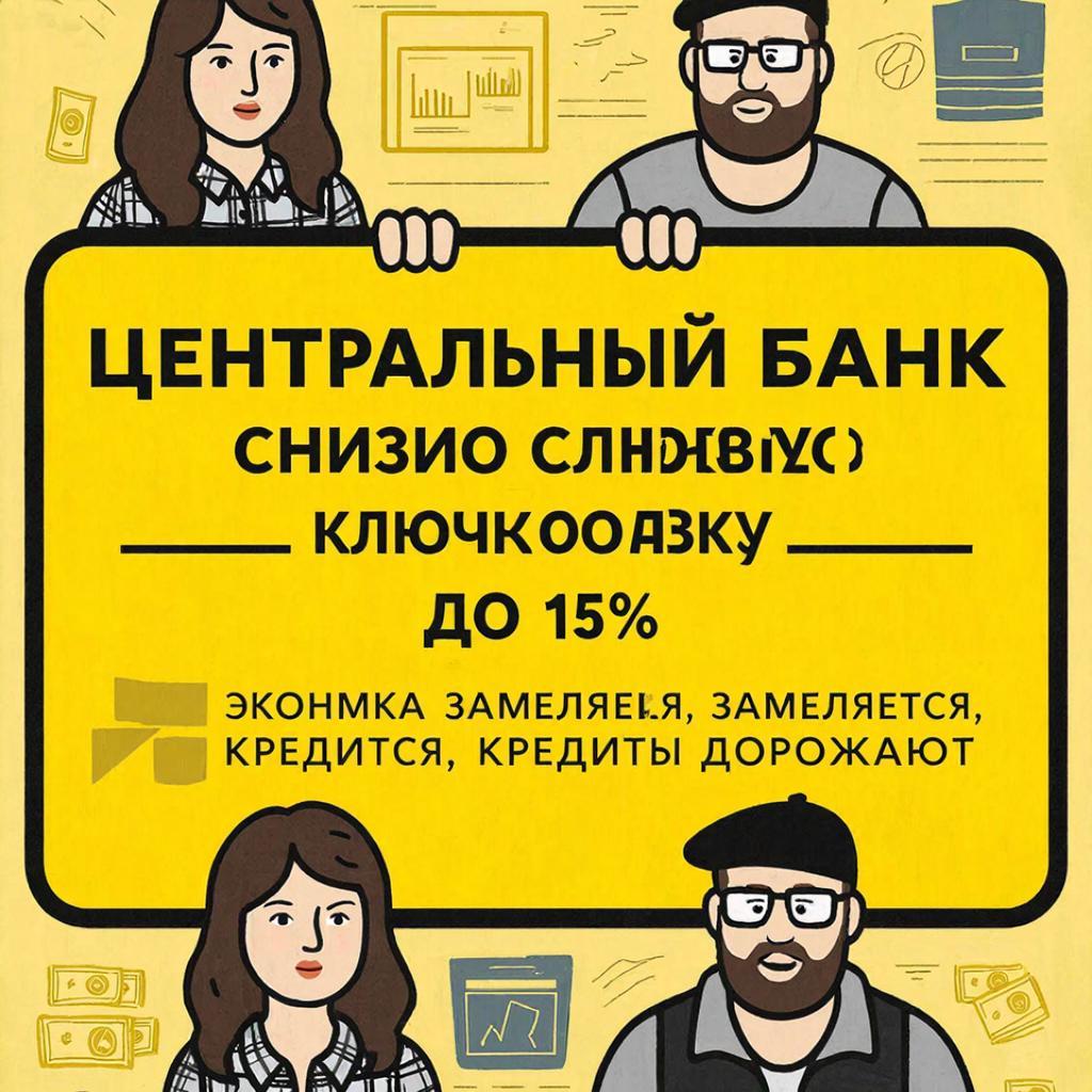 ЦБ снова ударил по ставке: теперь 15%