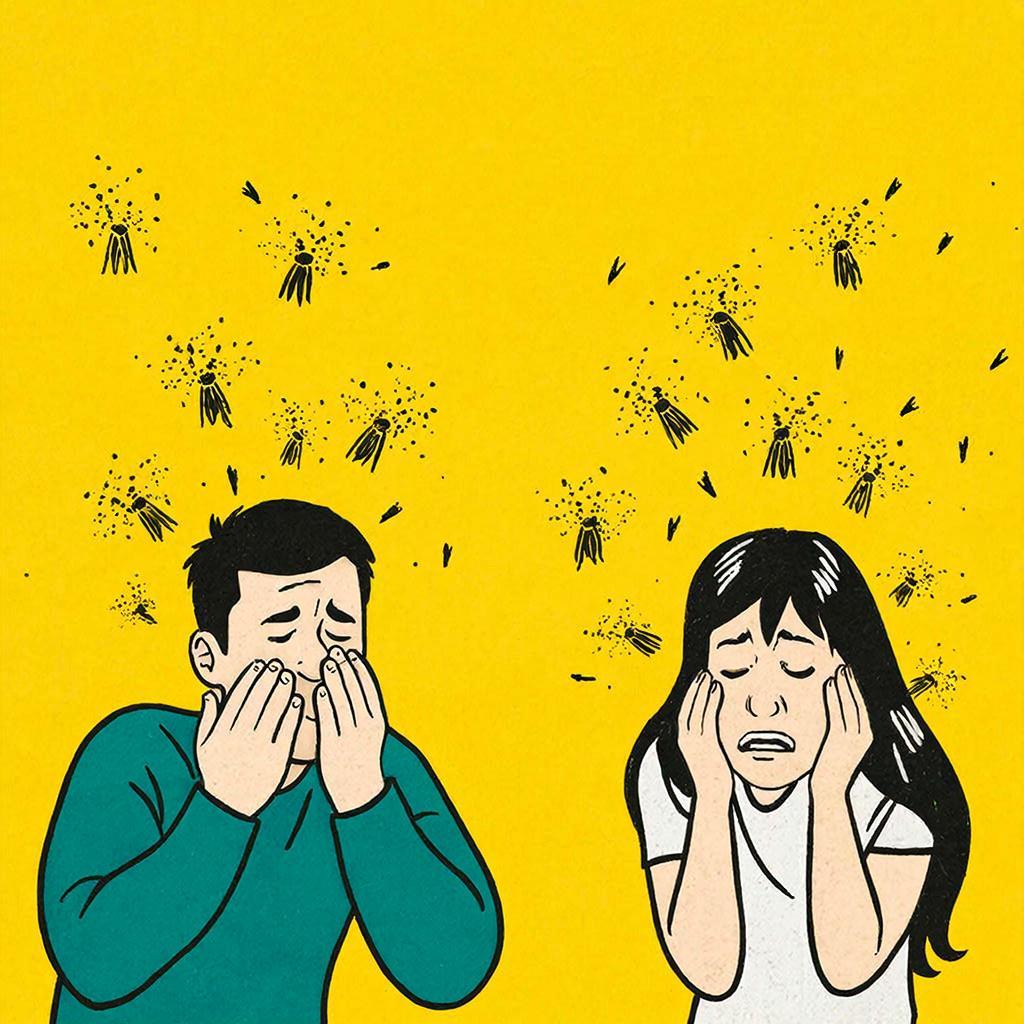 Аллергия атакует: пылит всё подряд