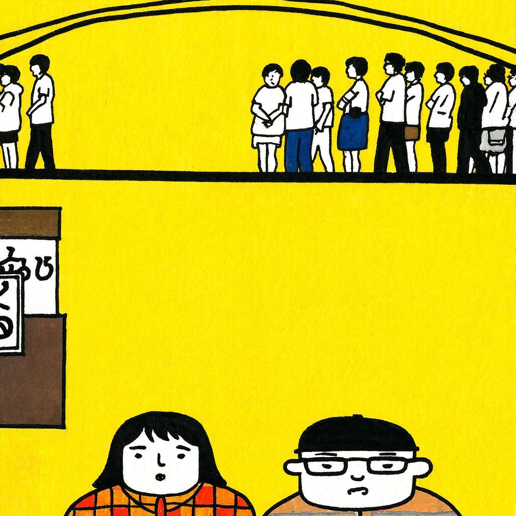 Магазин белых футболок собирает толпы японцев