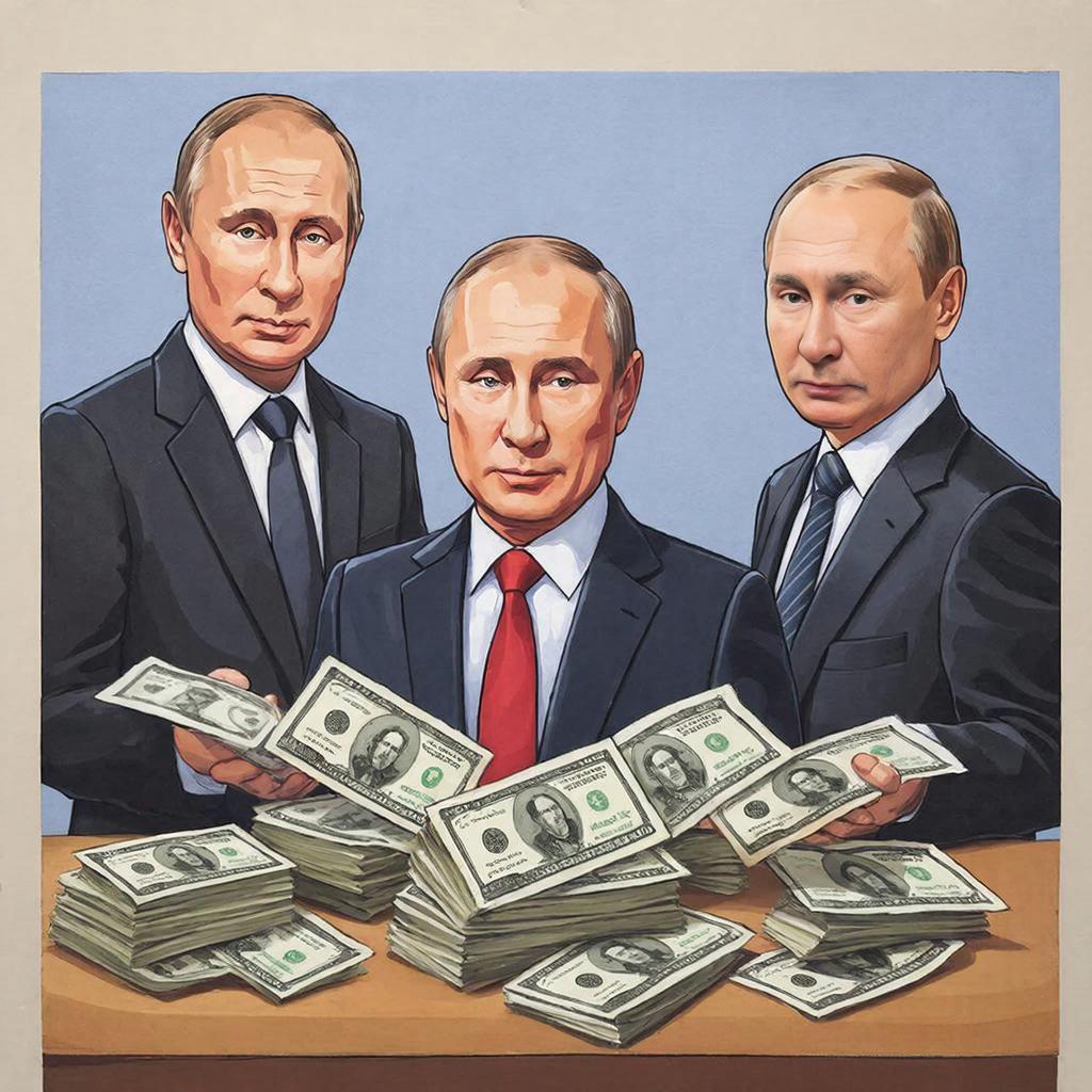 Бизнесмены готовы подарить Путину сотни миллиардов