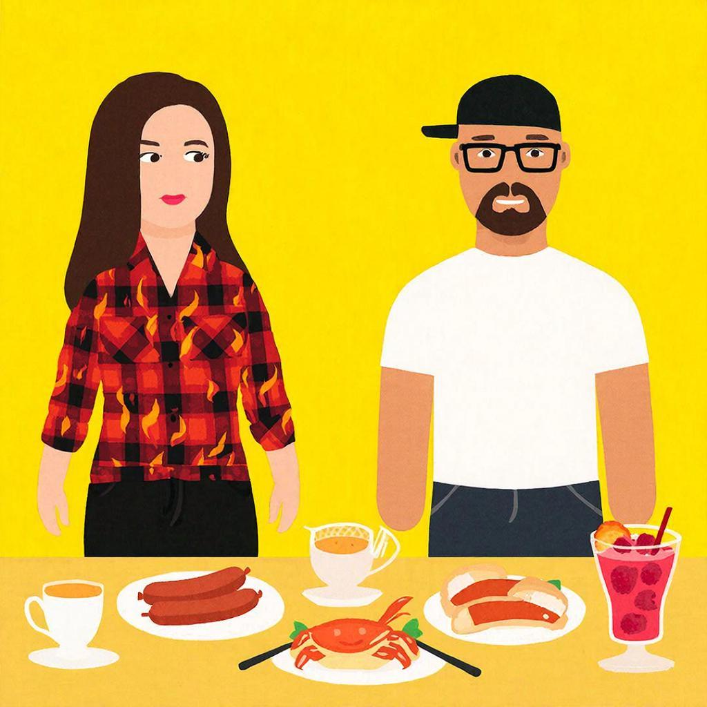 Сосиски теперь с чаем и крабом 🤢🍀