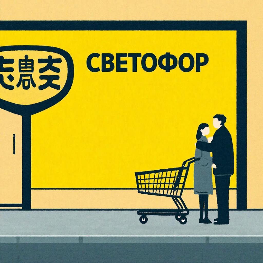 «Светофор» покоряет Китай своим первым магазином