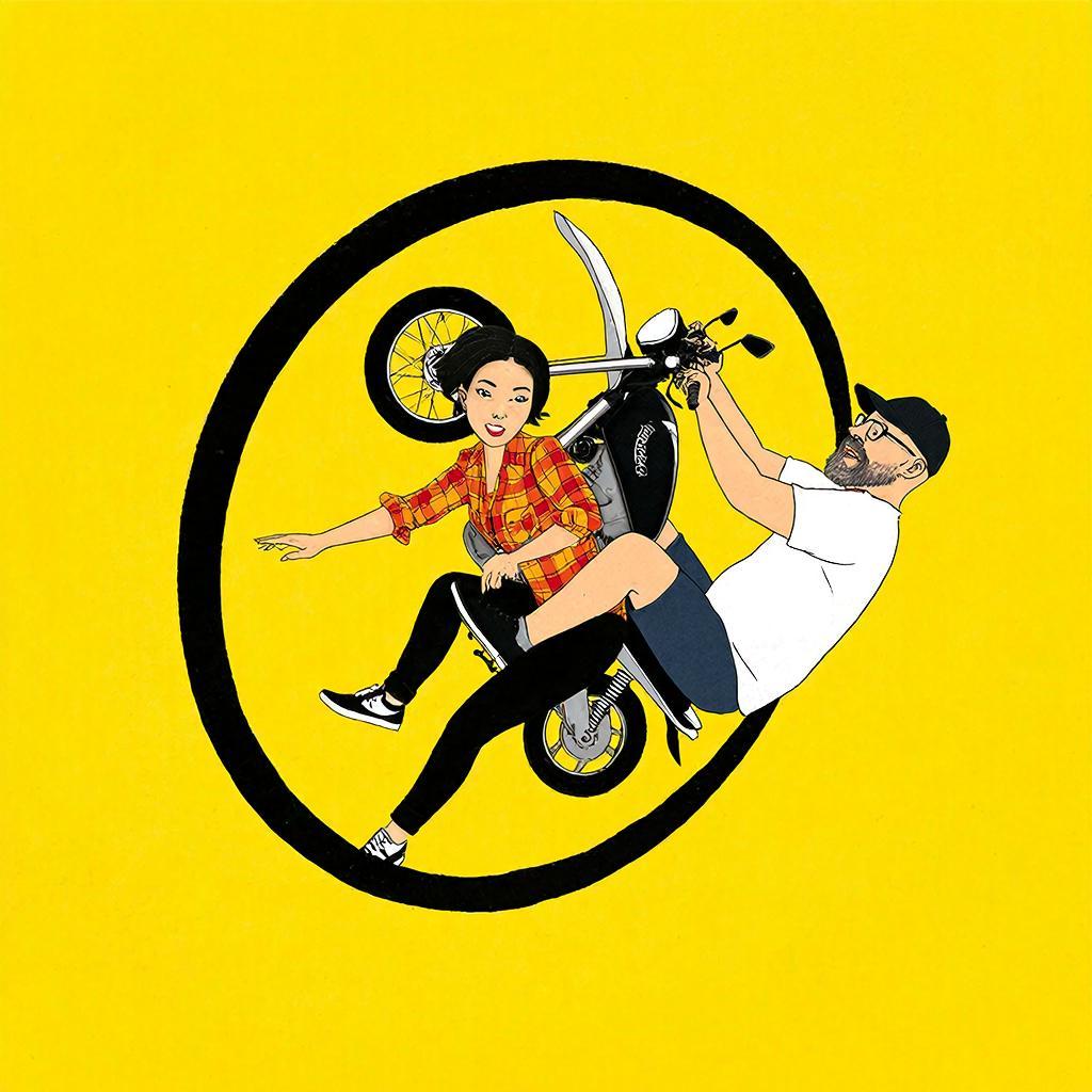 Колокольников полетел на мотике по стенке ради Samsung