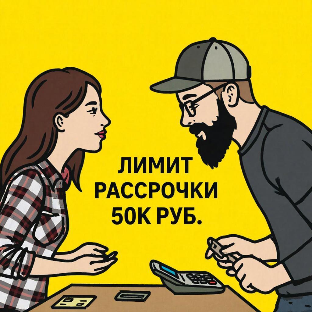 Рассрочка стала скромнее: лимит 50К ₽