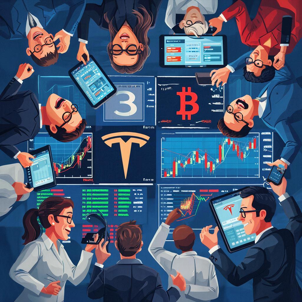 Инвесторы смогут торговать акциями Tesla и индексами биткоина
