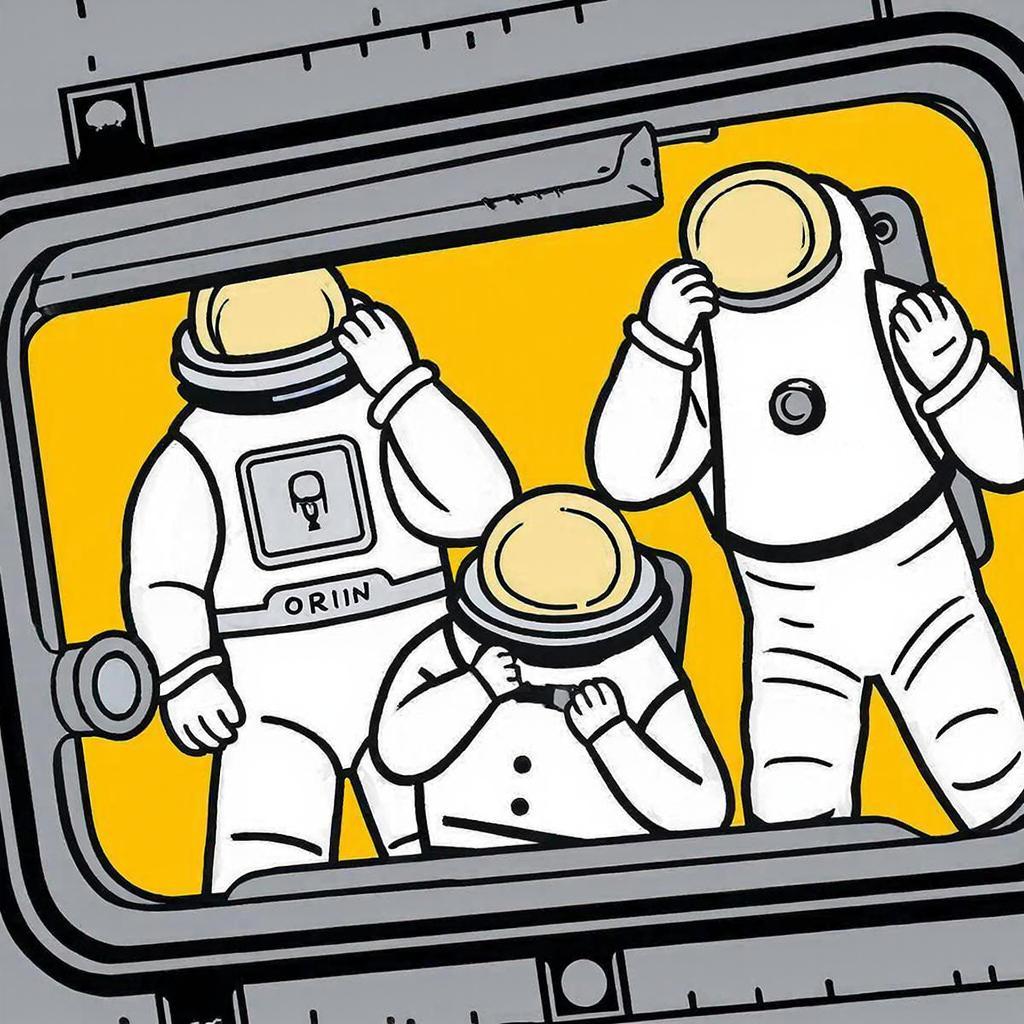 Астронавтов попросили завесить окна футболками