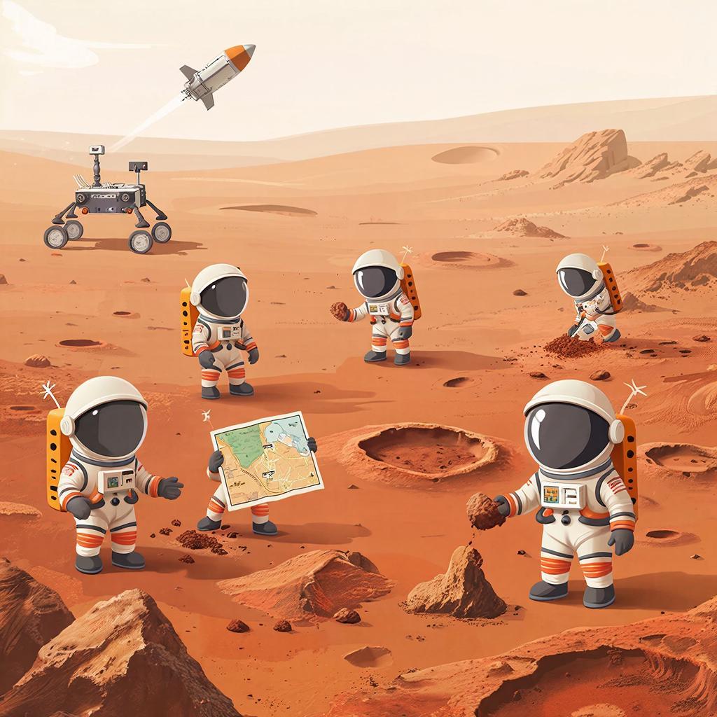 Космонавты отправятся на Марс через полвека